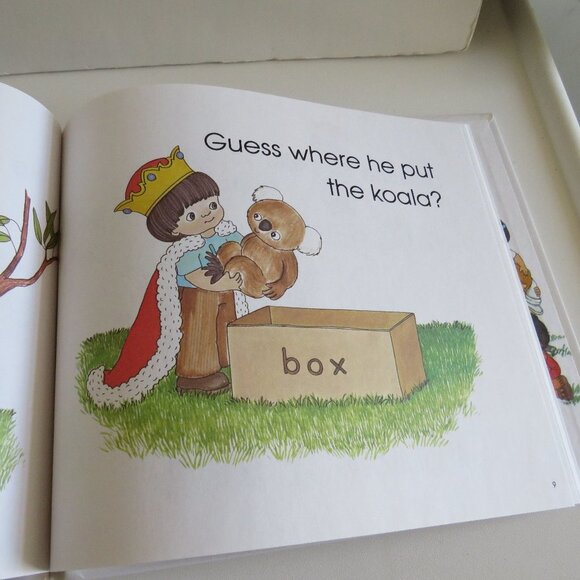 My "k" Book My First Steps To Reading WHITE BOOK Hardcover Alphabet Series - Picture 2 of 12